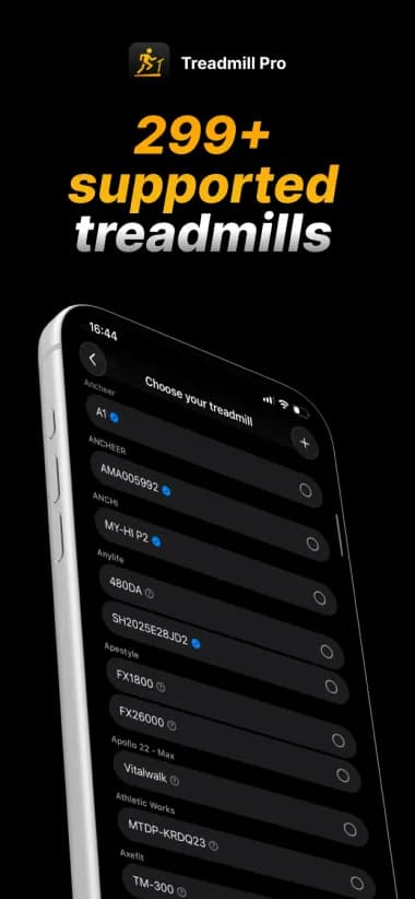 Treadmill Pro: приложение для iOS и Android под любую Bluetooth-дорожку, screen 3